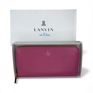LANVIN LONG ZIPPER WALLET